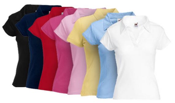Fruit of the Loom - 2er Pack Poloshirts für Damen & Herren nur 9,99€ Fruit of the Loom 2er Pack Poloshirts für Damen & Herren nur 9,99€