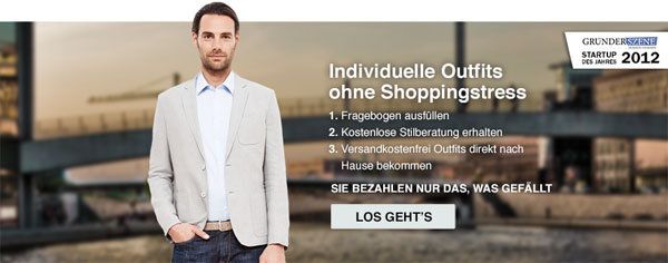 50€ Gutschein für Outfittery mit 200€ MBW - Herrenbekleidung individuell zusammenstellen lassen 50€ Gutschein für Outfittery mit 200€ MBW Herrenbekleidung individuell zusammenstellen lassen