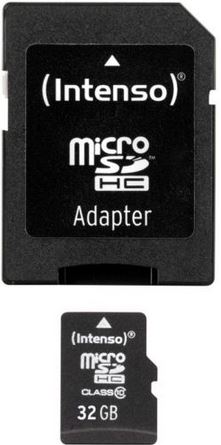Intenso 32GB Micro SDHC Speicherkarte Class 10 Karte inkl. SDHC Card Adapter für 5,90€ (statt 8€) Intenso 32GB Micro SDHC Speicherkarte Class 10 Karte inkl. SDHC Card Adapter für 5,90€ (statt 8€)