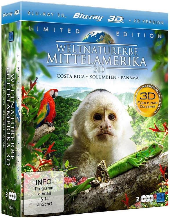 Weltnaturerbe 3D - Mittelamerika für 19,97€ bei den Amazon DVD und Blu-ray Angeboten der Woche Weltnaturerbe 3D Mittelamerika für 19,97€ bei den Amazon DVD und Blu ray Angeboten der Woche