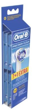 8 Braun Oral-B Aufsteckbürsten Precision Clean für 14,99€ 8 Braun Oral B Aufsteckbürsten Precision Clean für 14,99€